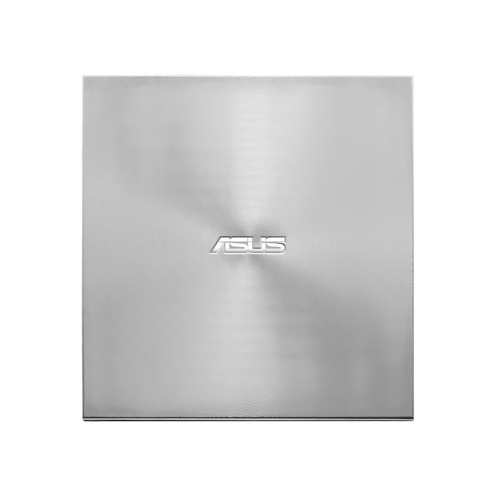 ASUS DVD ZenDrive SDRW-08U9M-U SILVER, External Slim DVD-RW, USB Type-C/Type-A, M-DISC