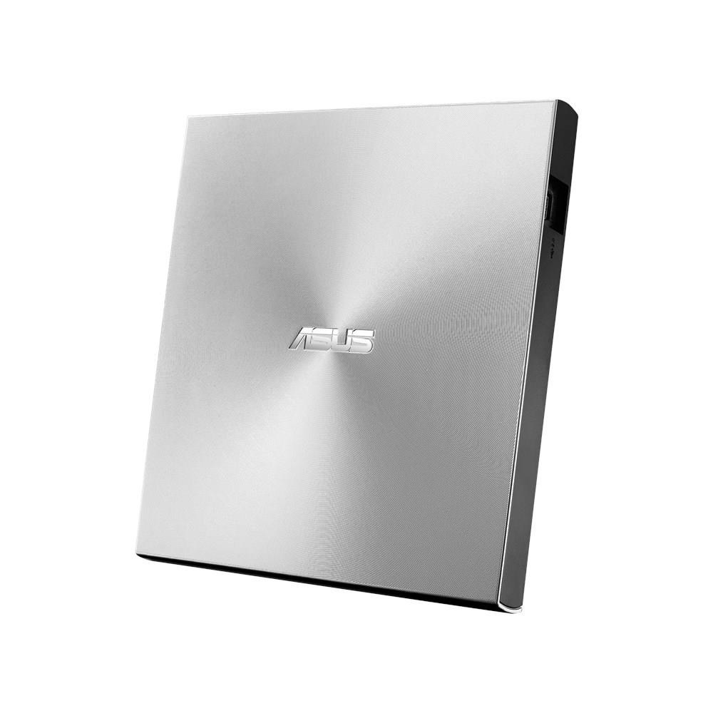 ASUS DVD ZenDrive SDRW-08U9M-U SILVER, External Slim DVD-RW, USB Type-C/Type-A, M-DISC