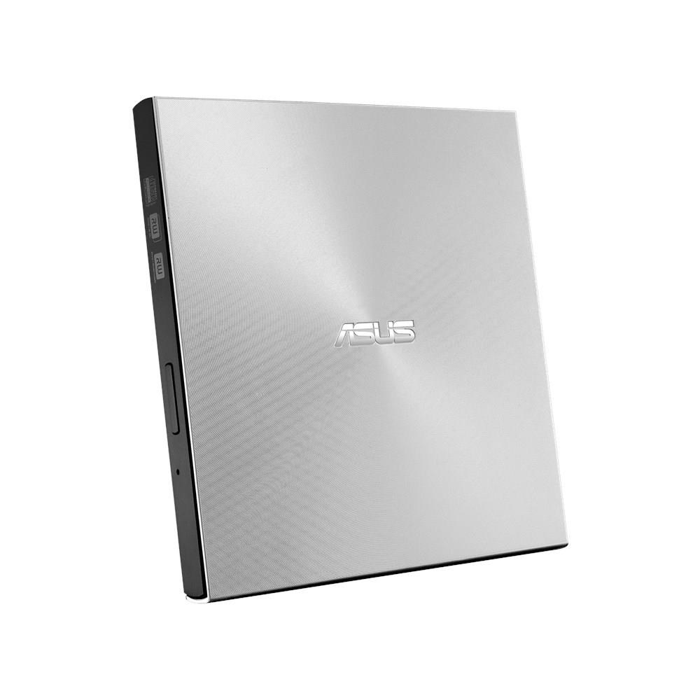 ASUS DVD ZenDrive SDRW-08U9M-U SILVER, External Slim DVD-RW, USB Type-C/Type-A, M-DISC