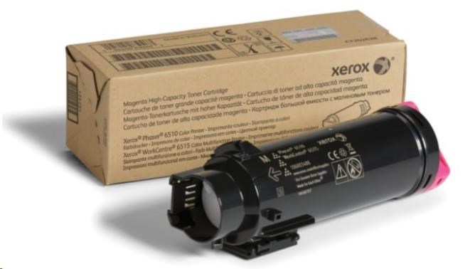 Xerox  Magenta Extra Hi-Cap toner cartridge pro Phaser 6510 a WorkCentre 6515, (4,300 Pages) DMO