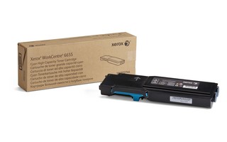 Xerox toner pro WorkCentre 6655 high capacity Cyan cartridge (7500str, cyan)