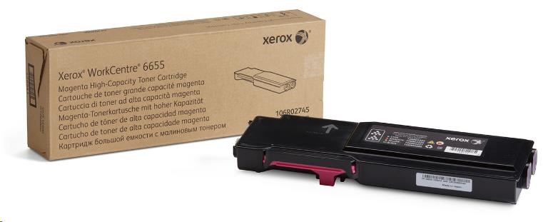 Xerox toner pro WorkCentre 6655 high capacity Magenta cartridge (7500str, magenta)