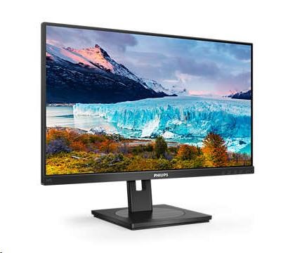 BAZAR - Philips MT IPS LED 23,8" 242S1AE/00 - IPS panel, 1920x1080, D-Sub, DVI-D, HDMI, DP, repro, pivot - Poškozený oba