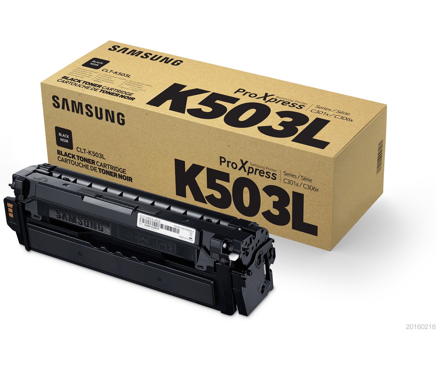 HP - Samsung CLT-K503L H-Yield Blk Toner C (8,000 pages)