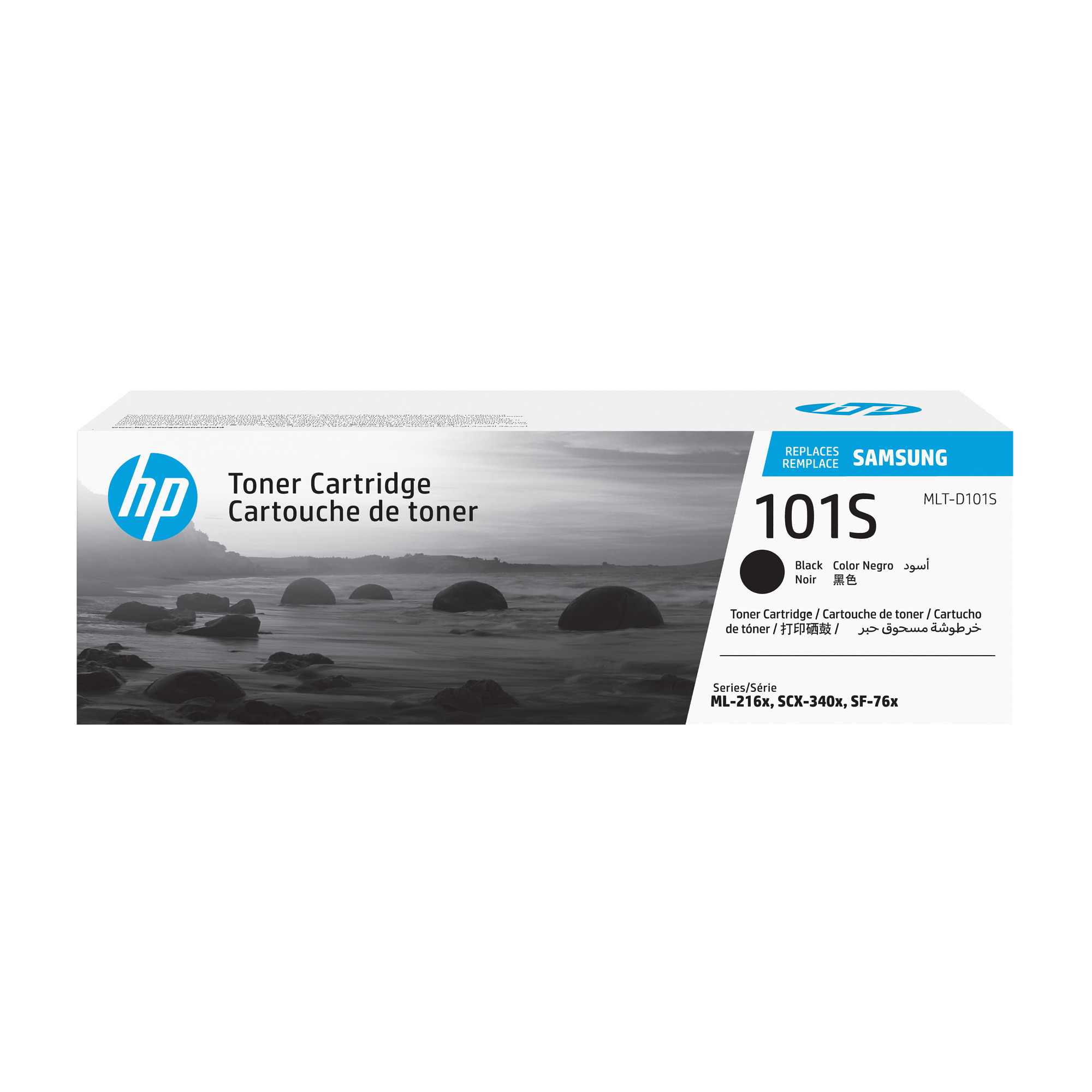 HP - Samsung MLT-D101S Black Toner Cartridge (1,500 pages)