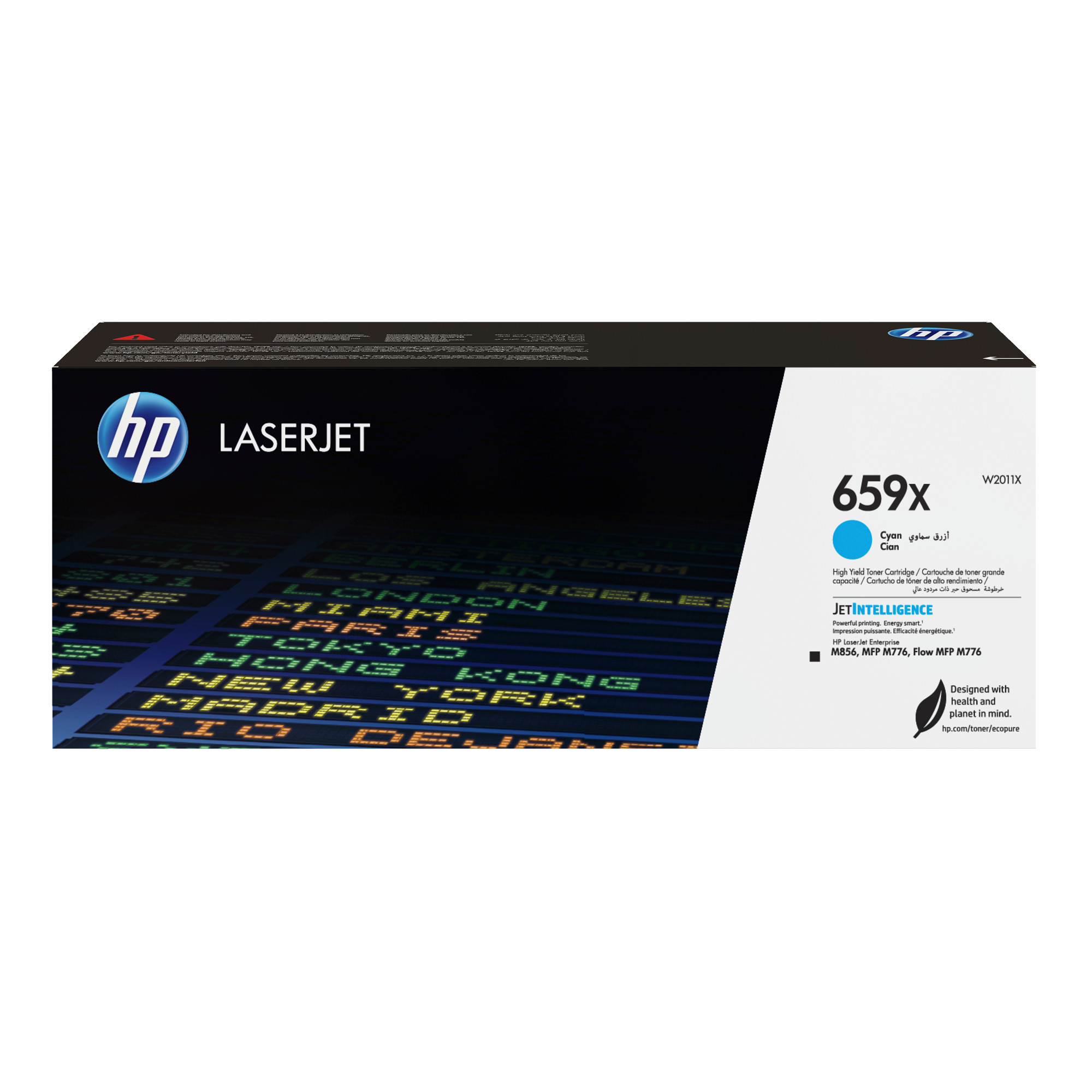 HP 659X High Yield Cyan Original LaserJet Toner Cartridge (29,000 pages)