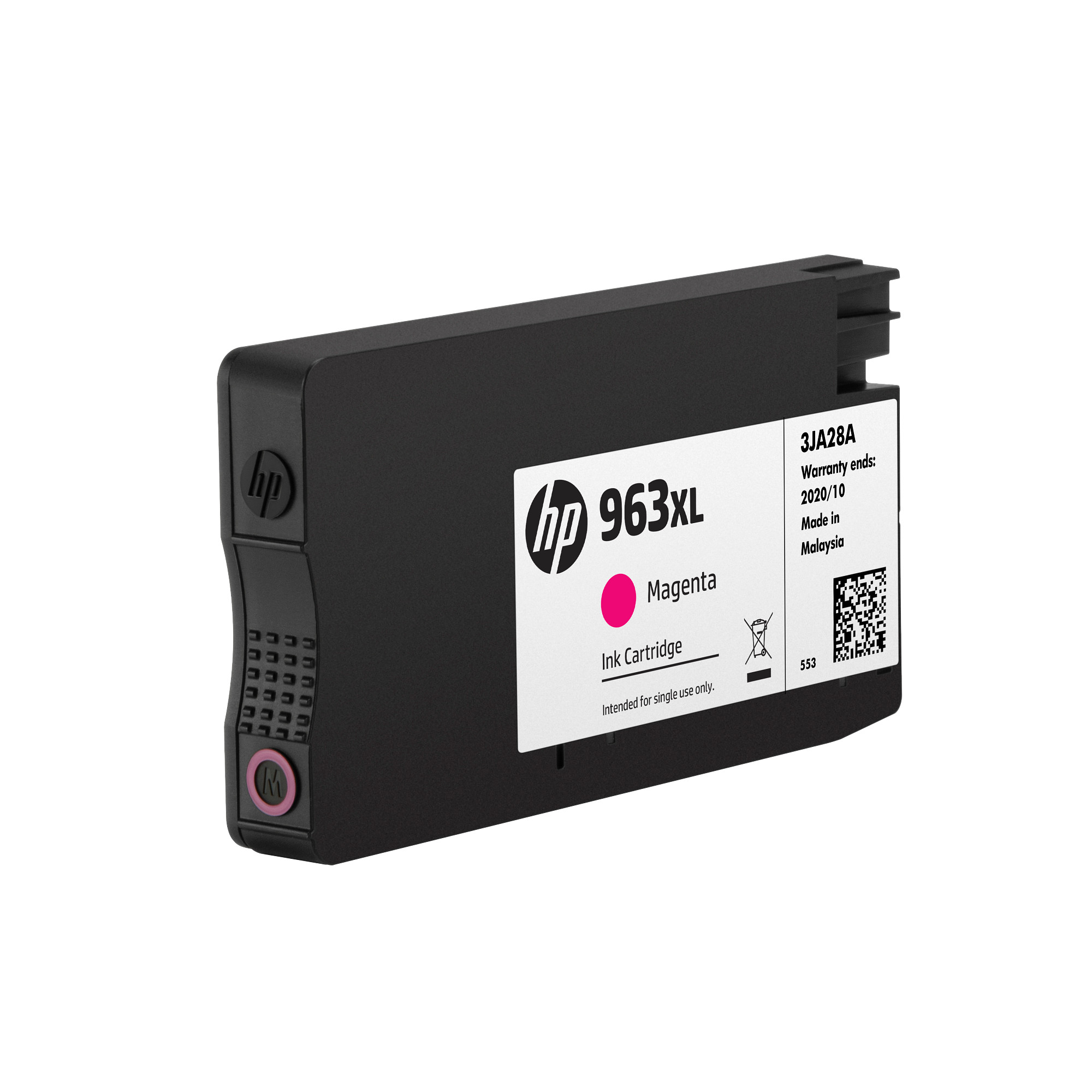 HP 963XL High Yield Magenta Original Ink Cartridge (1,600 pages)