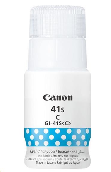 Canon Cartridge GI-41S C azurová pro PIXMA G3420/G3430/G3460/G3470/G3480/G4470 (4 400 str.)