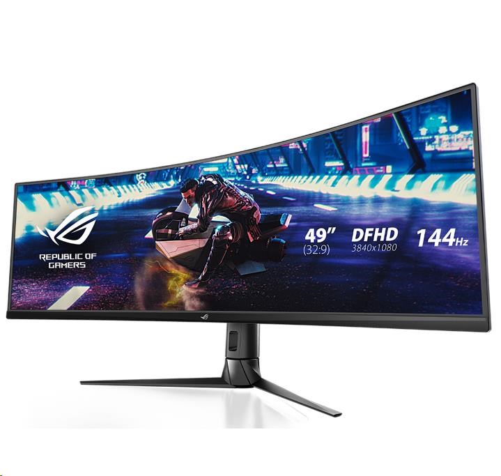 ASUS LCD 49" XG49VQ 3840x1080 ROG STRIX Curved DFHD VA 144Hz 125% sRGB DP HDMI USB3.0 GAMING
