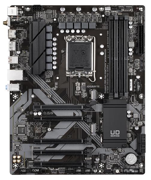 GIGABYTE MB Sc LGA1700 B760 DS3H AX DDR4, Intel B760, 4xDDR4, 1xDP, 1xHDMI, WI-FI