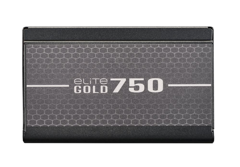 Cooler Master zdroj ELITE Gold 750W FM, 120mm, Plně modulární, 80 Plus Gold, ATX 3.1