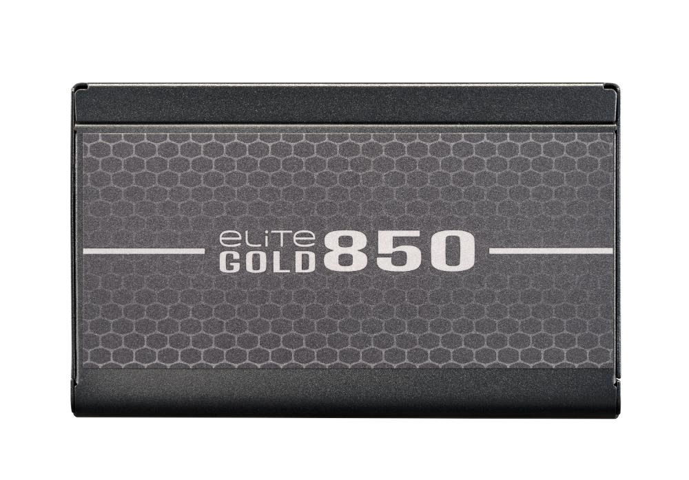 Cooler Master zdroj ELITE Gold 850W FM, 120mm, Plně modulární, 80 Plus Gold, ATX 3.1