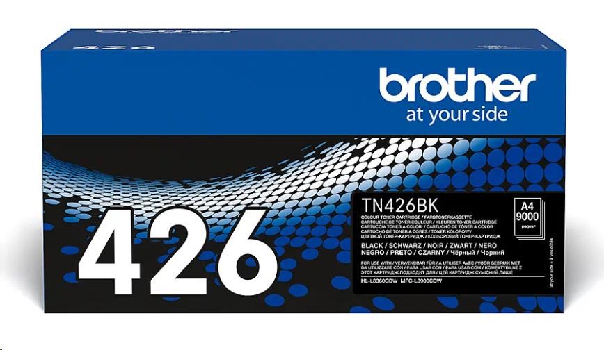 BROTHER Toner TN-426BK pro HL-L8360CDW/MFC-L8900CDW, 9.000 stran, Black