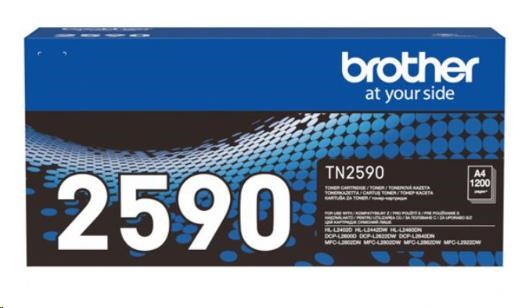 BROTHER Toner TN-2590 Standardní toner 1200 stran pro L2622, L2922