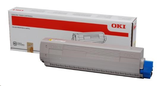 OKI Žlutý toner do C831/841 (10 000 stránek)