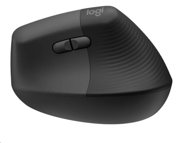 Logitech Lift Vertical Ergonomic Mouse, graphite/black
