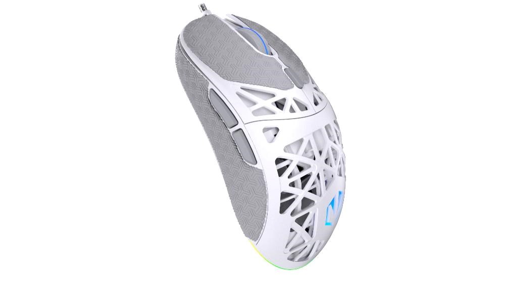 BAZAR - Endorfy Herní myš LIV Onyx White, Drátová, ARGB, bílá, rozbaleno