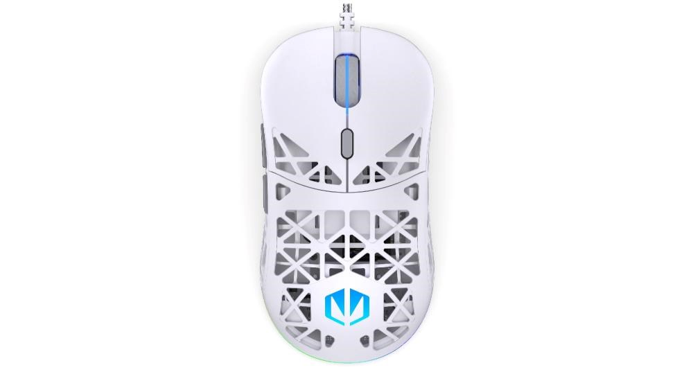 BAZAR - Endorfy Herní myš LIV Onyx White, Drátová, ARGB, bílá, rozbaleno
