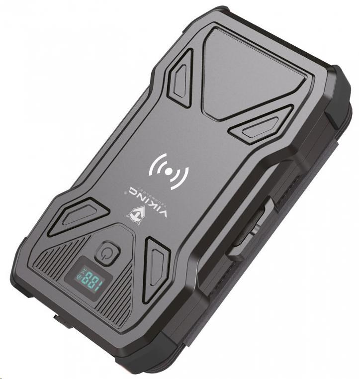 Viking solární outdoorová powerbanka TYR I 10000 mAh, bezdrátové nabíjení