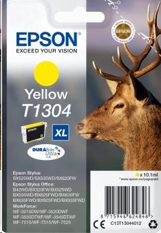 EPSON ink bar Singlepack "Jelen" Yellow T1304 DURABrite Ultra Ink (10,1 ml)