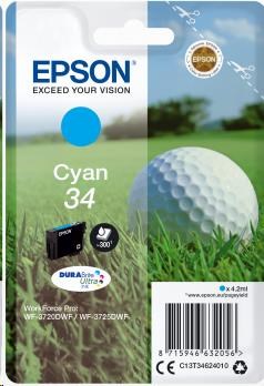EPSON ink bar Singlepack "Golf" Cyan 34 DURABrite Ultra Ink 4,2 ml