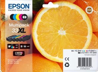 EPSON ink Multipack "Pomeranč" 5-colours 33XL Claria Premium Ink