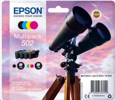 EPSON ink Multipack "Dalekohled" 4-colours 502 Ink