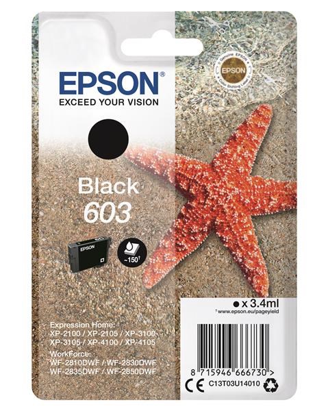 EPSON ink čer Singlepack "Hvězdice" Black 603 Ink