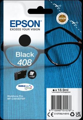 EPSON ink Black 408 DURABrite Ultra Ink (1.100 str.)