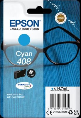 EPSON ink Cyan 408 DURABrite Ultra Ink (1.100 str.)