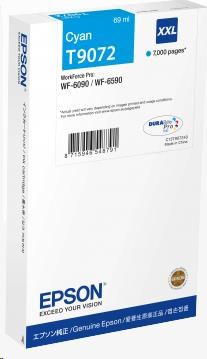 EPSON Ink bar WorkForce-WF-6xxx Ink Cartridge Cyan XXL 69 ml (7.000 str.)