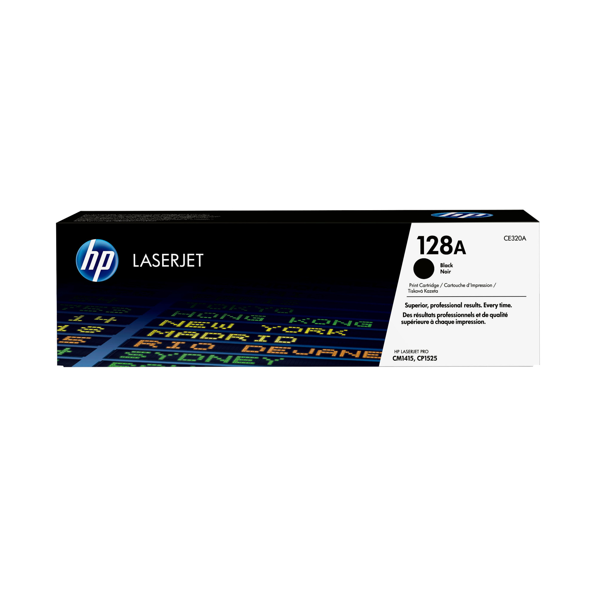 HP 128A Black LJ Toner cart, CE320A (2,000 pages)