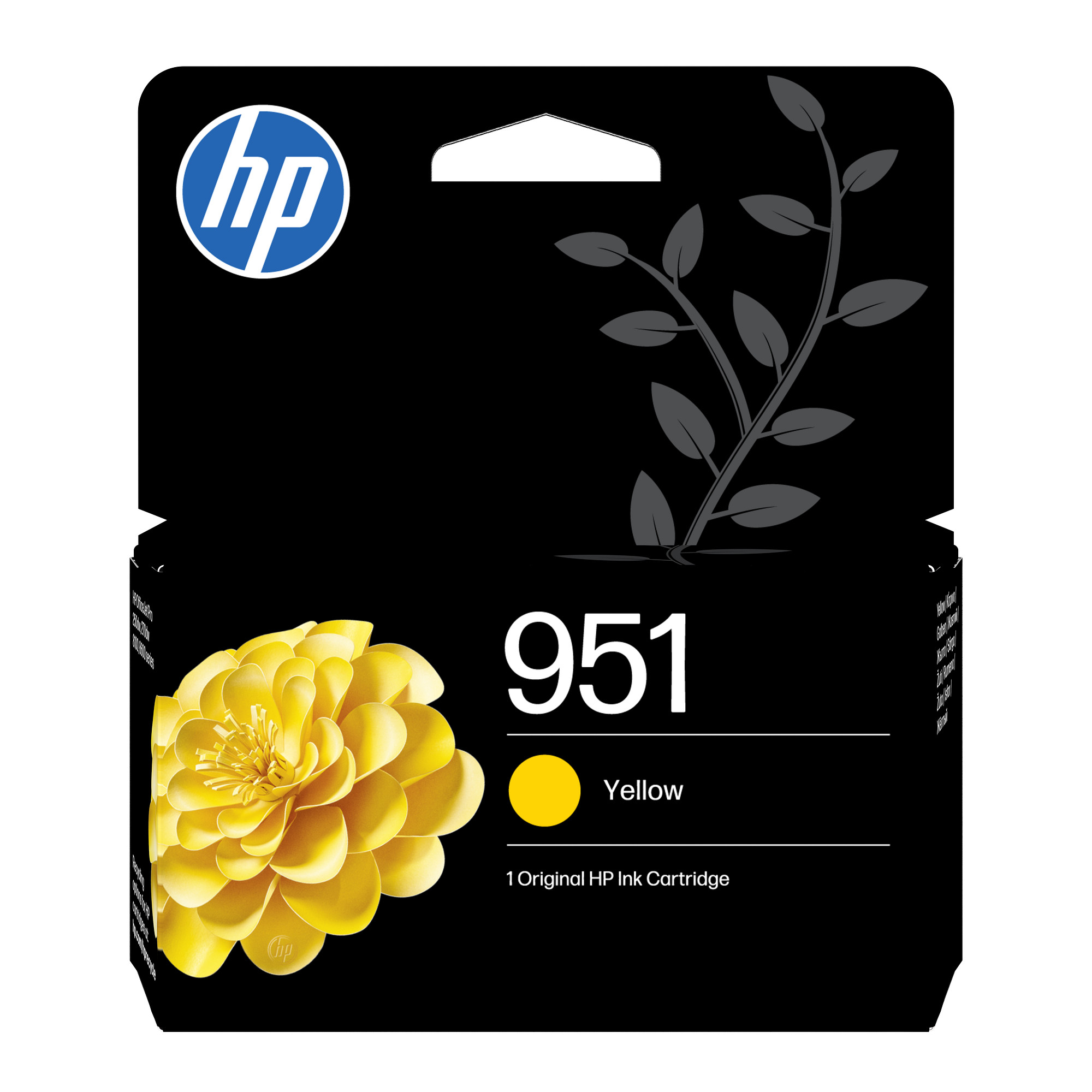 HP 951 Yellow Original Ink Cart, CN052AE (700 pages)