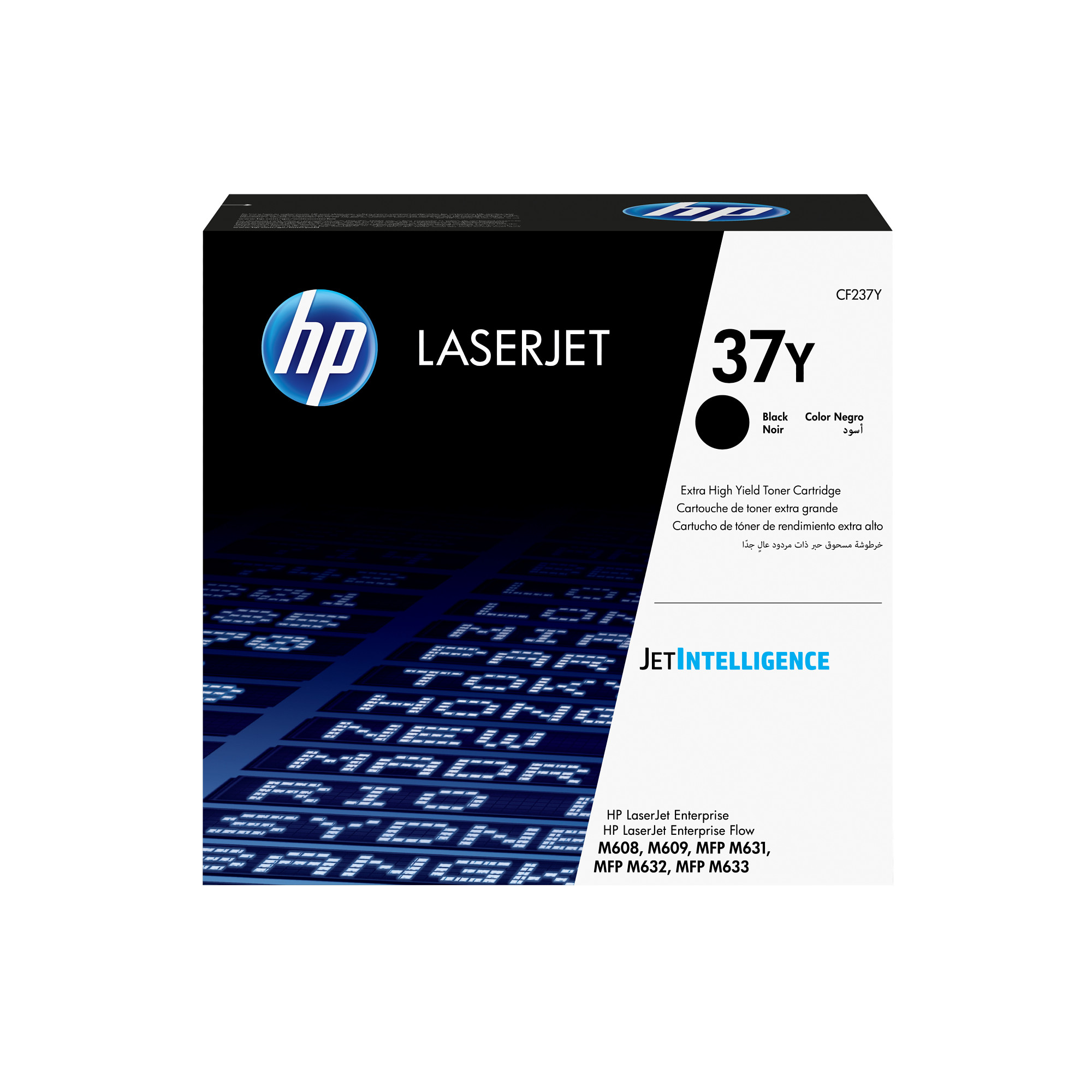 HP 37Y Extra High Yield Black Original LaserJet Toner Cartridge (CF237Y) (41,000 pages)