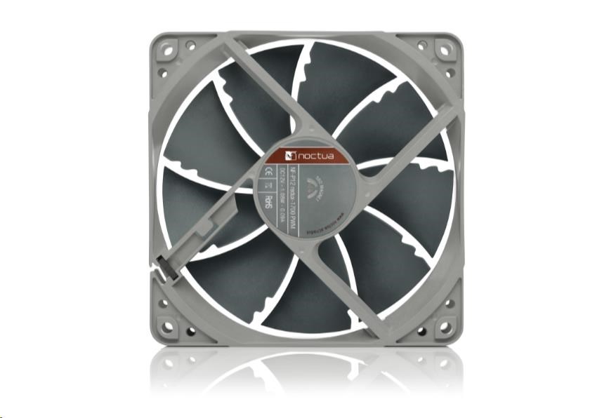 NOCTUA Ventilátor NF-P12 redux-1700 PWM, 120mm, šedá