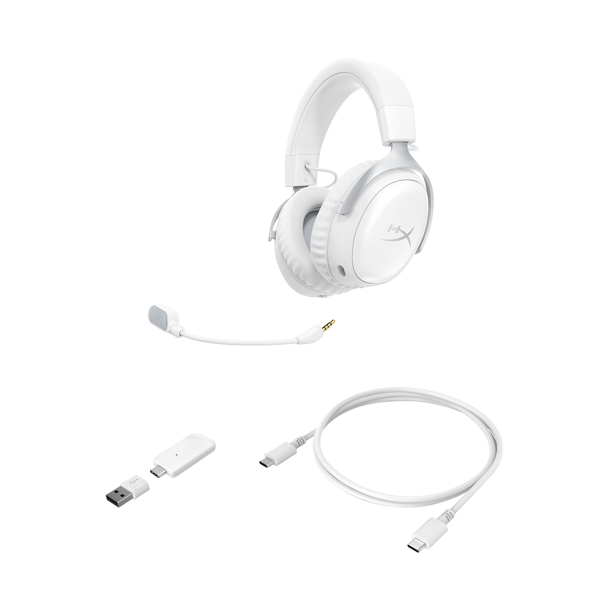HyperX Cloud III S Wireless White Gaming Headset