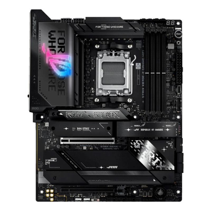 ASUS MB Sc AM5 ROG STRIX X870E-E GAMING WIFI, AMD X870, 4xDDR5, 1xHDMI, 2xUSB4, WiFi