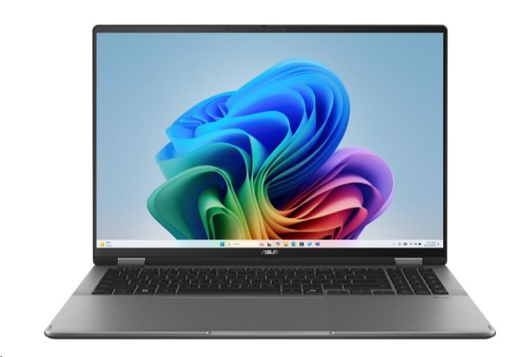 ASUS NTB Vivobook 16 Flip (TP3607SA-OLED113X), Ultra 7 258V, 16" 1920 x 1200, 32GB, 1TB SSD, Intel Arc, W11 Pro, Gray