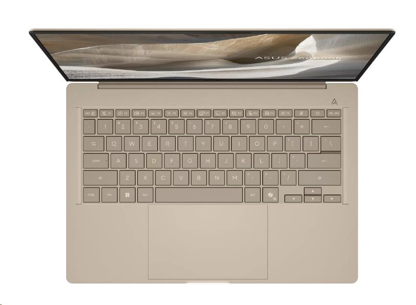 ASUS NTB Zenbook 14 (UX3407NA-OLED218W), Snap X2 X2E88100, 14" 1920 x 1200, 16GB, 512GB SSD, Adreno, W11 Home, Beige