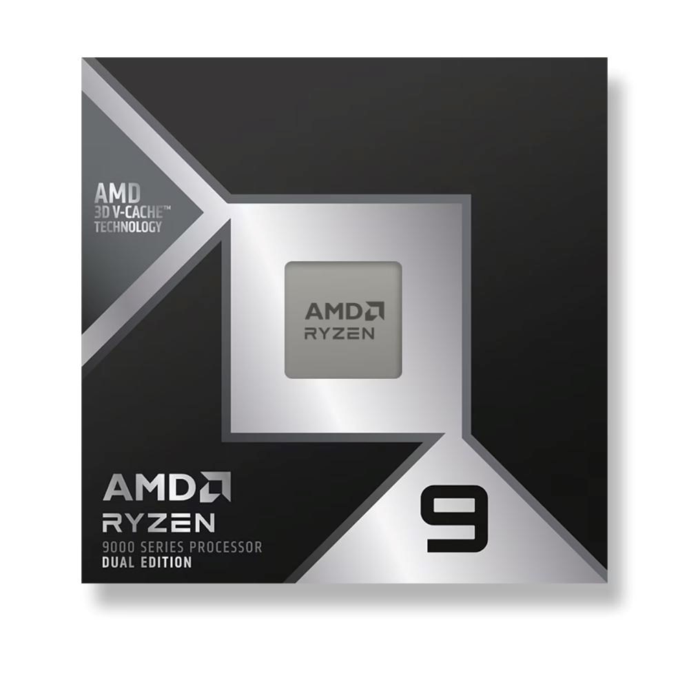 CPU AMD RYZEN 9 9950X3D2, 16-core, až 5.6GHz, 208MB cache, 200W, AMD Radeon Graphics, socket AM5, BOX, bez chladiče