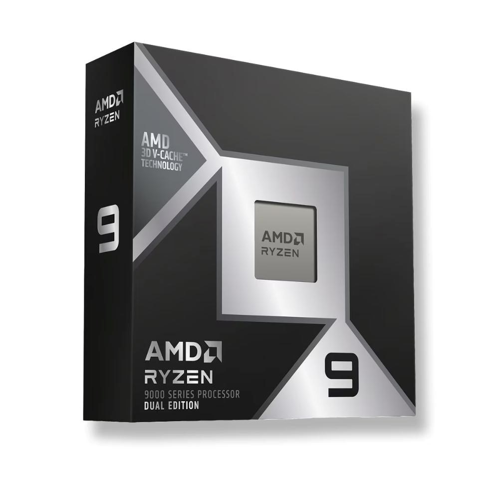 CPU AMD RYZEN 9 9950X3D2, 16-core, až 5.6GHz, 208MB cache, 200W, AMD Radeon Graphics, socket AM5, BOX, bez chladiče