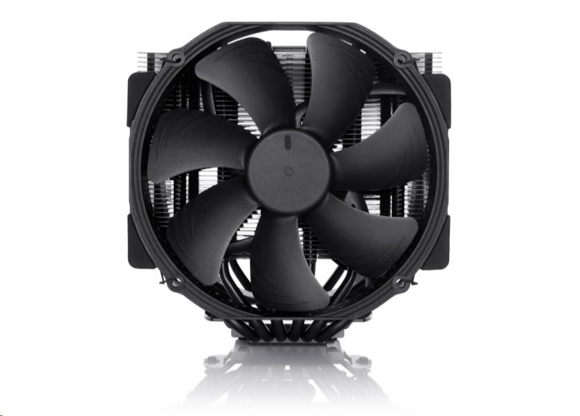 NOCTUA Chladič CPU NH-D15 chromax.black, 2x 140mm, LGA1851, AM5, černá