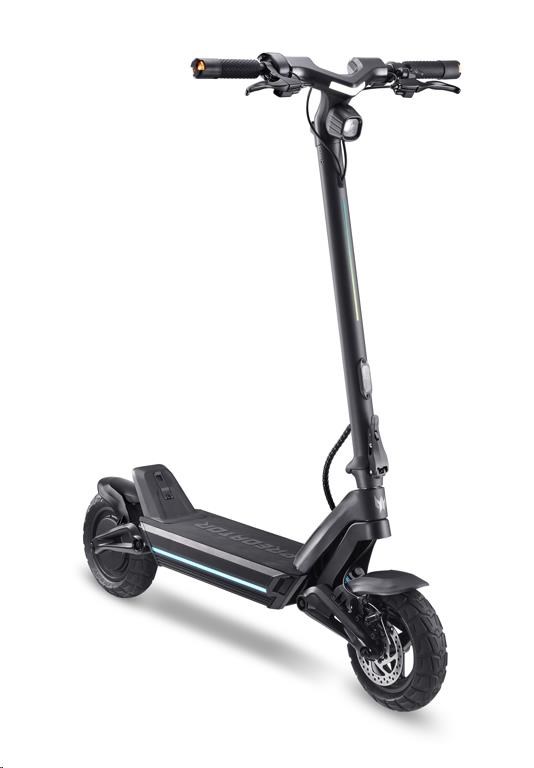 ACER Elektrická koloběžka Predator Thunder,48V/500W,dojezd 65km,10" kola,LED displej,nosnost 120kg,BT,IPX5,Black