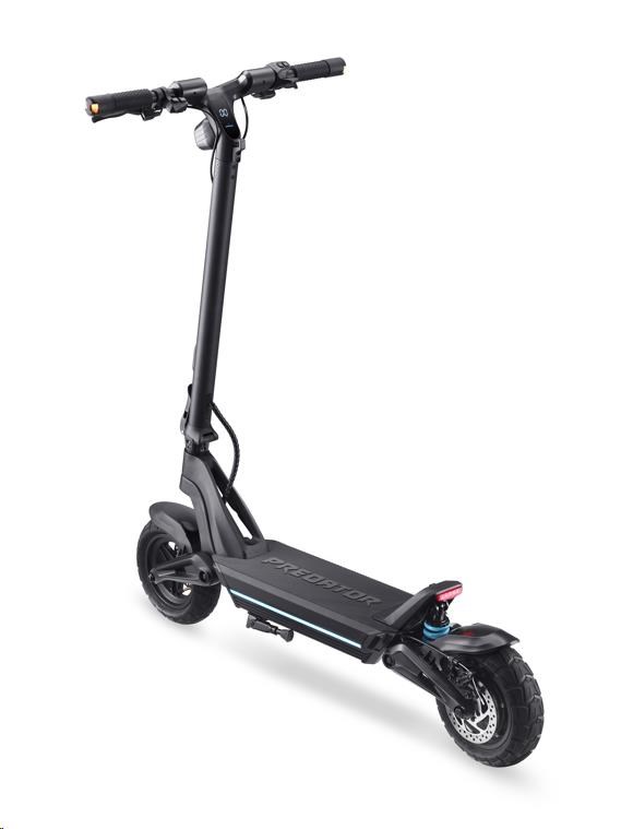 ACER Elektrická koloběžka Predator Thunder,48V/500W,dojezd 65km,10" kola,LED displej,nosnost 120kg,BT,IPX5,Black