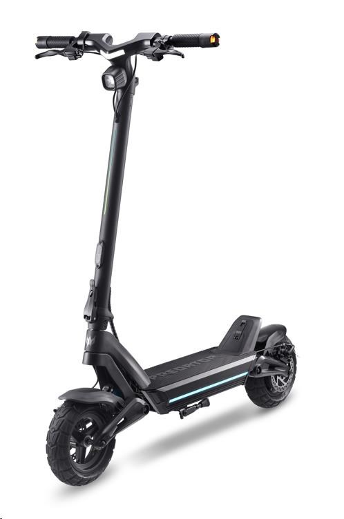 ACER Elektrická koloběžka Predator Thunder,48V/500W,dojezd 65km,10" kola,LED displej,nosnost 120kg,BT,IPX5,Black