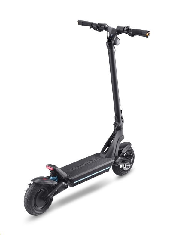 ACER Elektrická koloběžka Predator Thunder,48V/500W,dojezd 65km,10" kola,LED displej,nosnost 120kg,BT,IPX5,Black