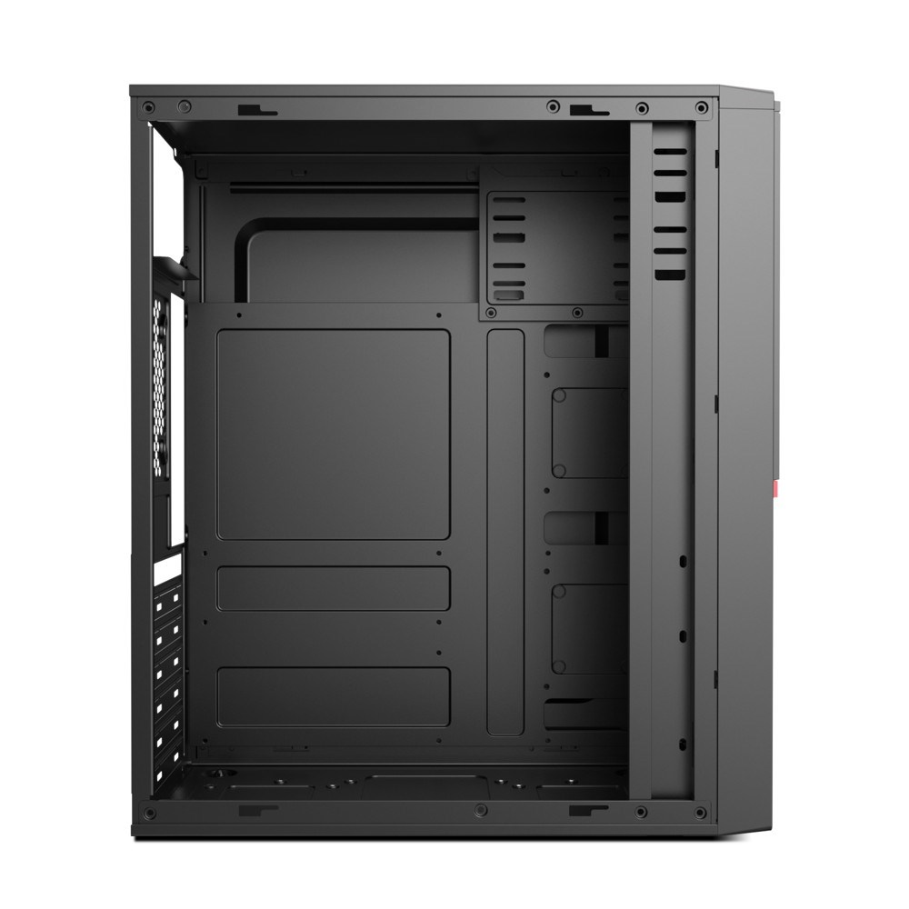 1stCOOL skříň JAZZ 4, Mid tower, AU, 2xUSB 3.0, 2x USB 2.0, bez zdroje, černá