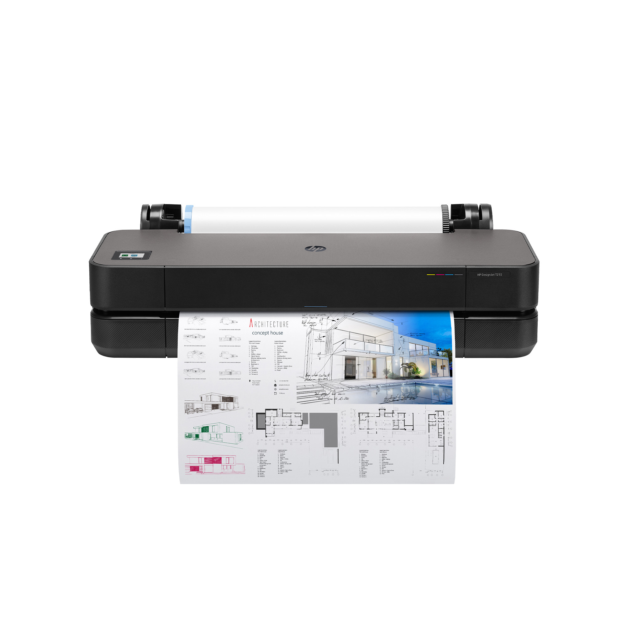 HP DesignJet T250 24" (A1+, 30s A1, USB 2.0, Ethernet, Wi-Fi) - bez stojanu
