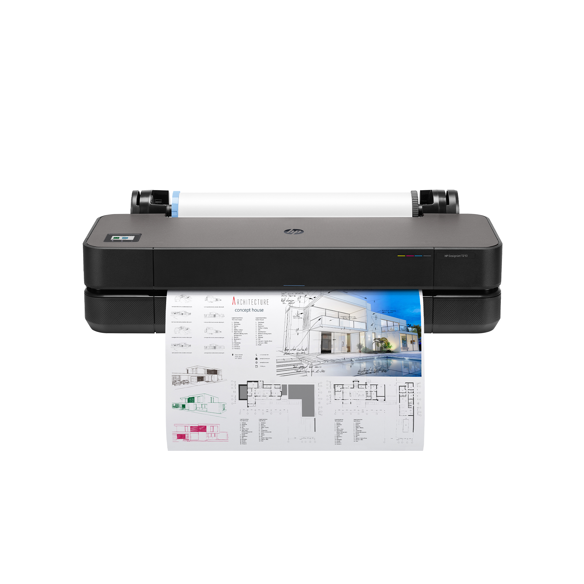 HP DesignJet T250 24" (A1+, 30s A1, USB 2.0, Ethernet, Wi-Fi) - bez stojanu