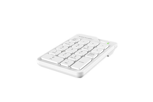 A4tech FSTYLER bezdrátová numerická klávesnice, bílá